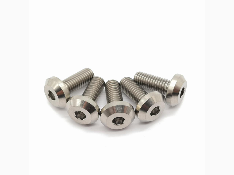 內六角盤頭鈦螺釘